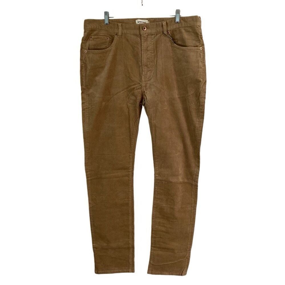Taylor Stitch The Slim All Day Pant in British khaki cord mens‎ variety NEW